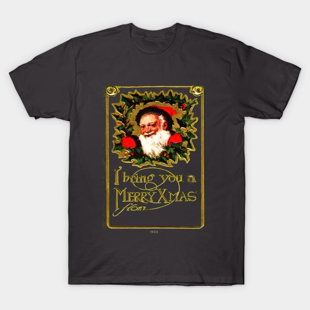Greetings From Santa T-Shirt by mindprintz